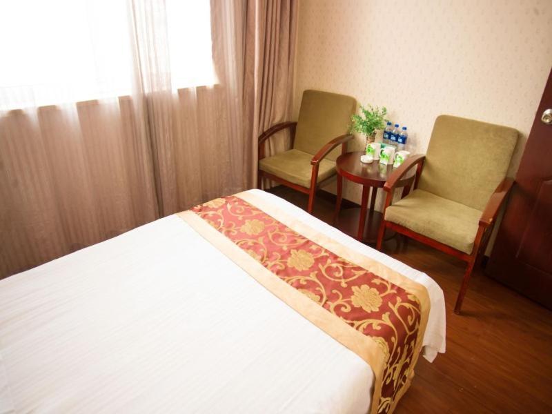 Greentree Inn Shanxi Yan An Luochuan Fuqian Street Express Hotel Экстерьер фото