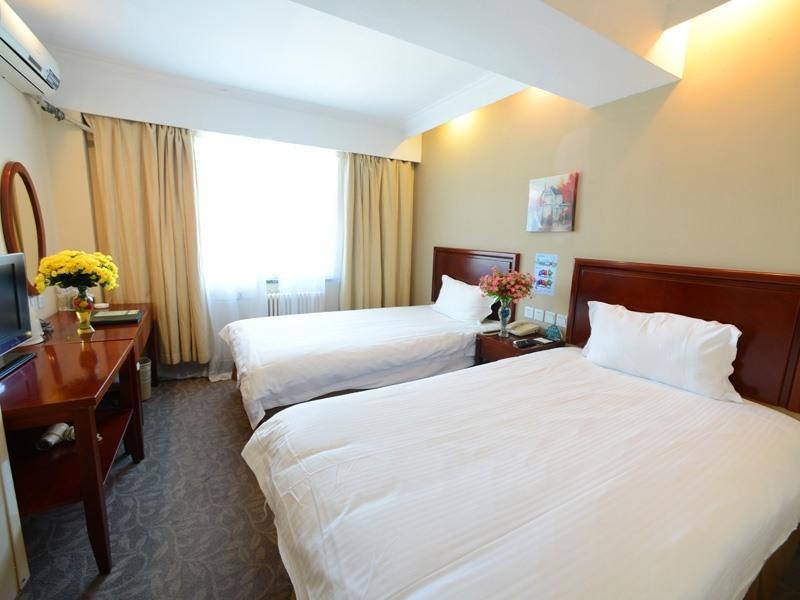 Greentree Inn Shanxi Yan An Luochuan Fuqian Street Express Hotel Экстерьер фото