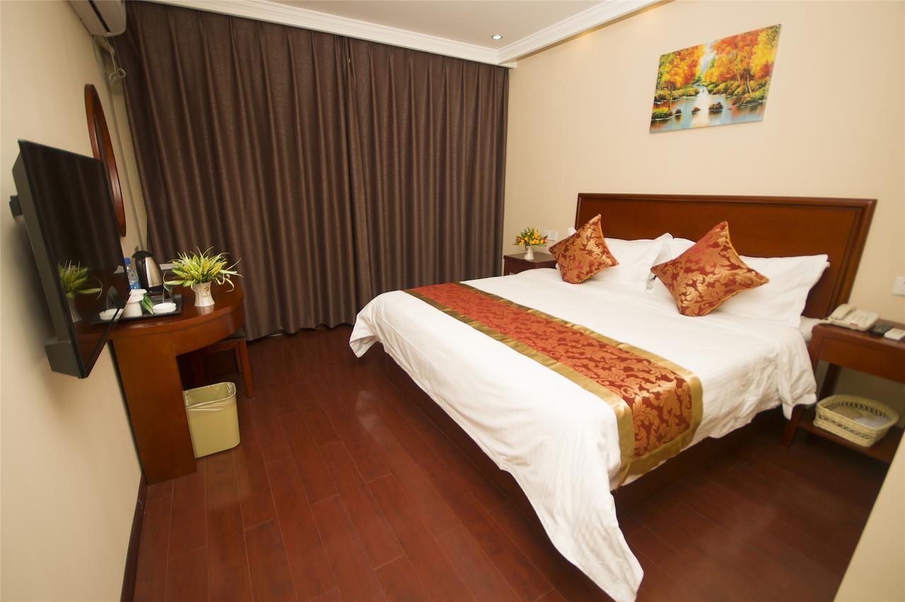 Greentree Inn Shanxi Yan An Luochuan Fuqian Street Express Hotel Экстерьер фото