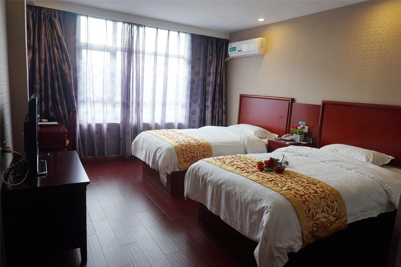 Greentree Inn Shanxi Yan An Luochuan Fuqian Street Express Hotel Экстерьер фото