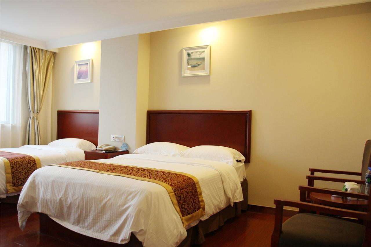 Greentree Inn Shanxi Yan An Luochuan Fuqian Street Express Hotel Экстерьер фото