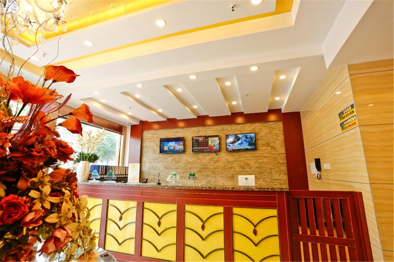 Greentree Inn Shanxi Yan An Luochuan Fuqian Street Express Hotel Экстерьер фото