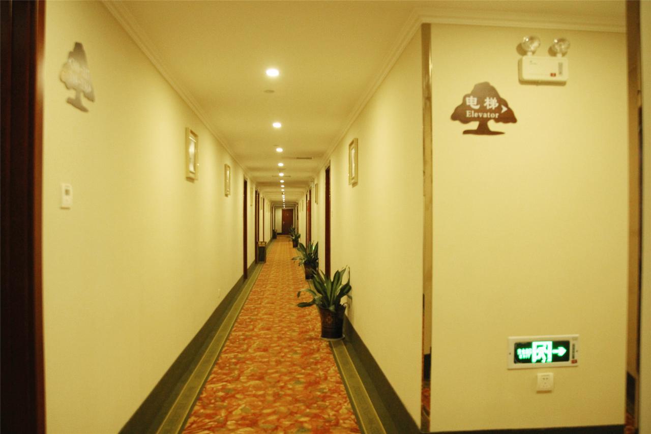 Greentree Inn Shanxi Yan An Luochuan Fuqian Street Express Hotel Экстерьер фото