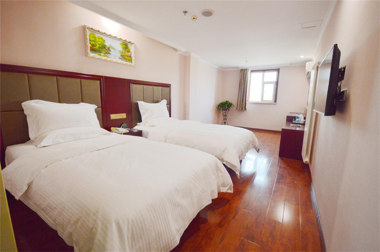 Greentree Inn Shanxi Yan An Luochuan Fuqian Street Express Hotel Экстерьер фото