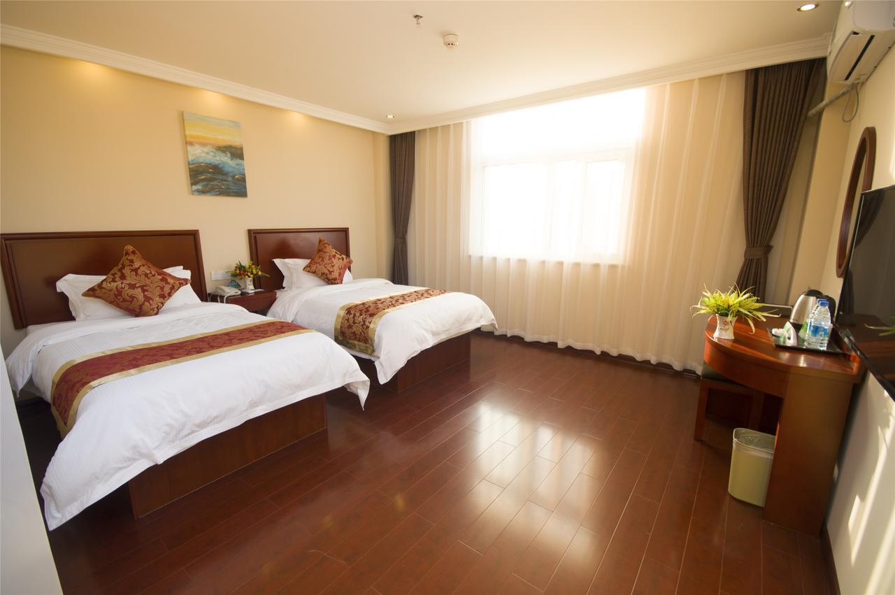 Greentree Inn Shanxi Yan An Luochuan Fuqian Street Express Hotel Экстерьер фото